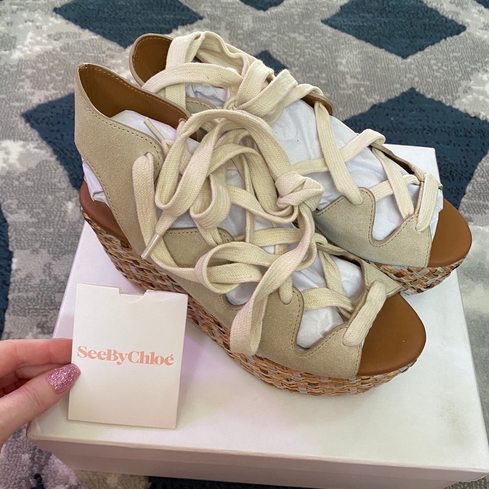 See by Chloe espadrilles Size 35/5 BNIB